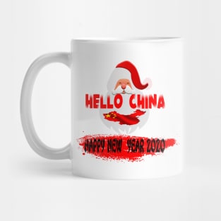 HELLO CHINA HAPPY NEW YEAR 2020 Mug